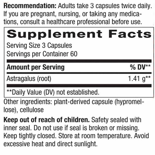Astragalus Root, NWA